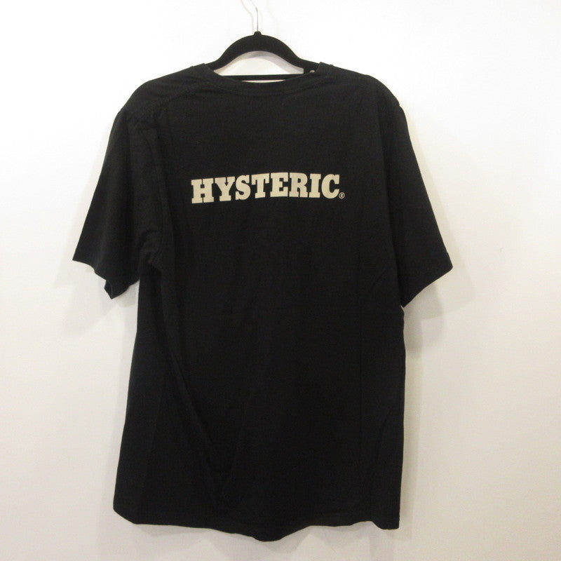 HYSTERIC GLAMOUR | ヒステリックグラマー 半袖Ｔシャツ 12191CT04 ×PLAY BOY ブラック サイズ：L