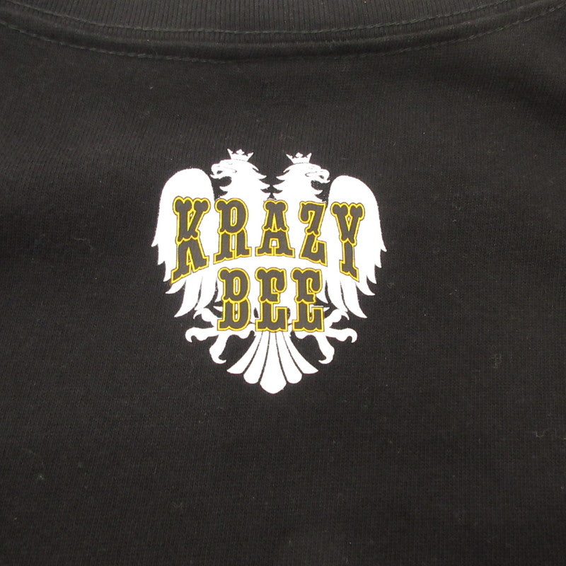 KID×KUROFIN VYBEZ UP T-SHIRT 半袖Ｔシャツ ブラック サイズ：XL