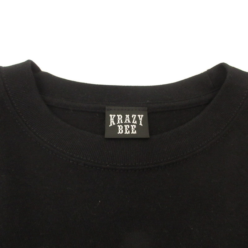 KID×KUROFIN VYBEZ UP T-SHIRT 半袖Ｔシャツ ブラック サイズ：XL