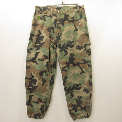 Butter Goods | バターグッズ Weather Gear Denim Jeans Woodland Camo パンツ USED加工