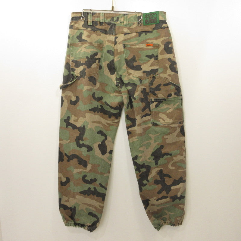 Butter Goods | バターグッズ Weather Gear Denim Jeans Woodland Camo パンツ USED加工