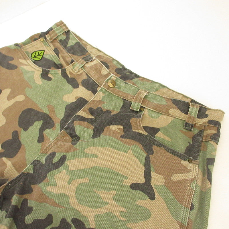 Butter Goods | バターグッズ Weather Gear Denim Jeans Woodland Camo パンツ USED加工