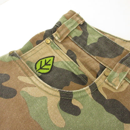Butter Goods | バターグッズ Weather Gear Denim Jeans Woodland Camo パンツ USED加工