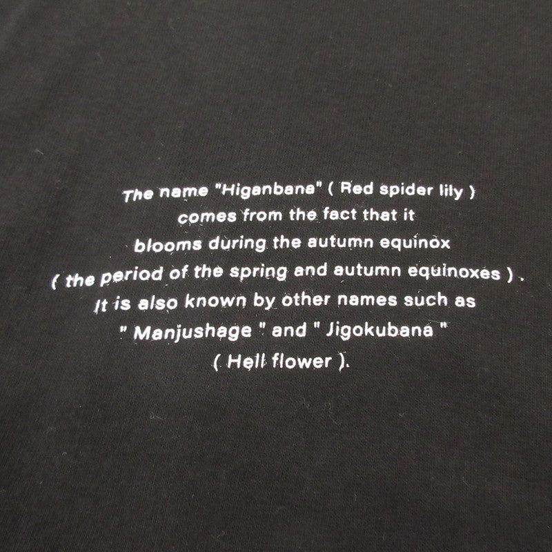 Hell Flower T-shirts 半袖Ｔシャツ ブラック サイズ：XL
