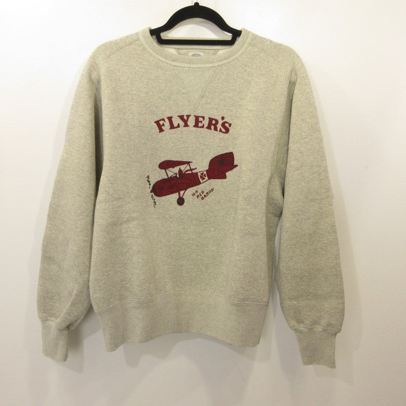 JELADO | ジェラード FLYERS Champs Print スウェット AB21239 グレー サイズ：38