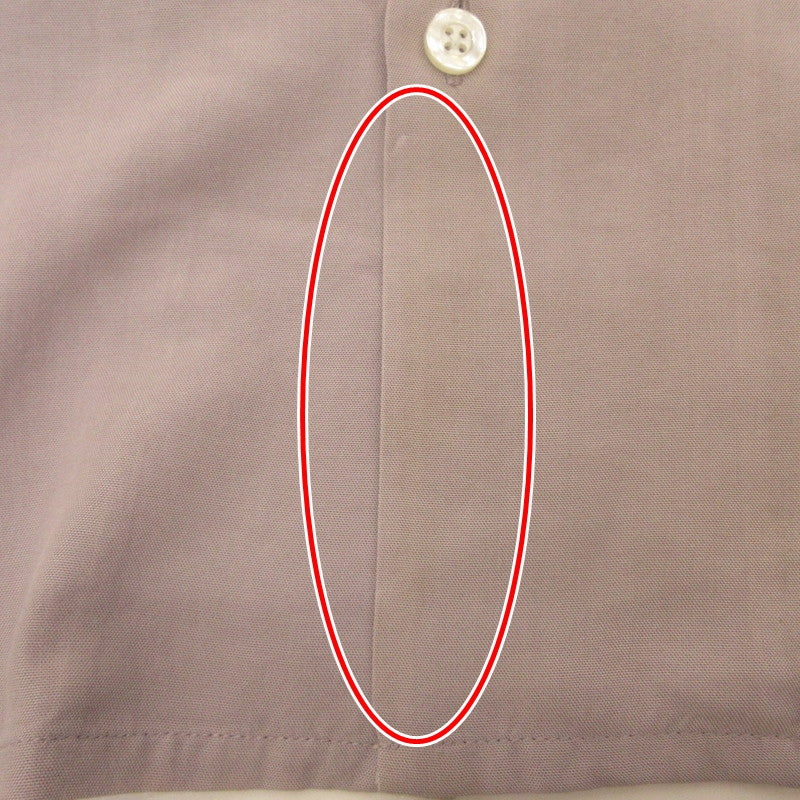 WACKOMARIA | ワコマリア TWO TONE 50'S OPEN COLLAR SHIRT 長袖シャツ 23FW-WMS-OC11 パープル サイズ：S