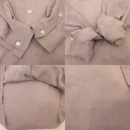 WACKOMARIA | ワコマリア TWO TONE 50'S OPEN COLLAR SHIRT 長袖シャツ 23FW-WMS-OC11 パープル サイズ：S