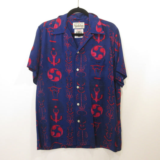 WACKOMARIA | ワコマリア S/S HAWAIIAN SHIRT その他トップス ×WOLF'S HEAD サイズ：L