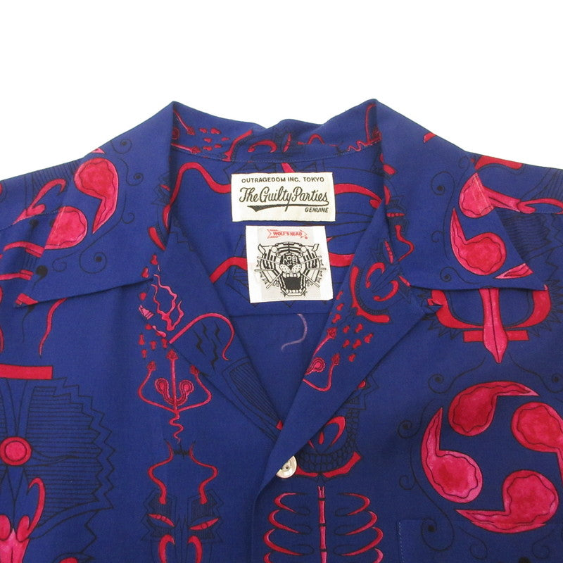 WACKOMARIA | ワコマリア S/S HAWAIIAN SHIRT その他トップス ×WOLF'S HEAD サイズ：L
