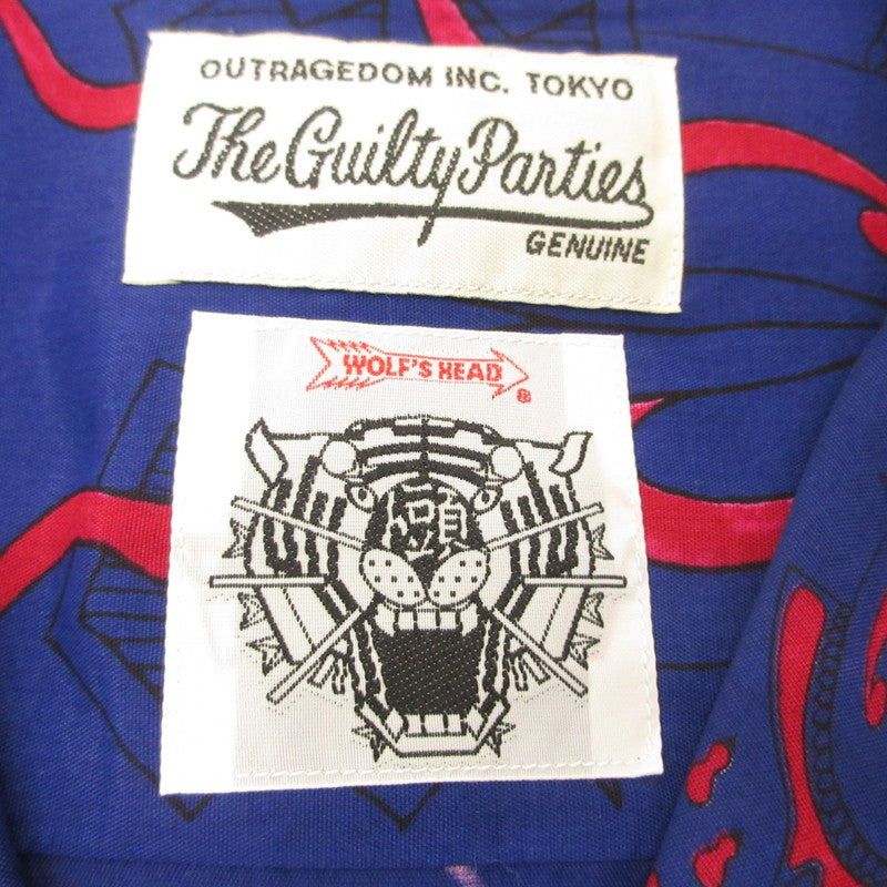 WACKOMARIA | ワコマリア S/S HAWAIIAN SHIRT その他トップス ×WOLF'S HEAD サイズ：L