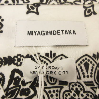 MIYAGIHIDETAKA | ミヤギヒデタカ Bandana SS shirt 半袖シャツ BBG-55700-A ×Saturdays NYC サイズ：L