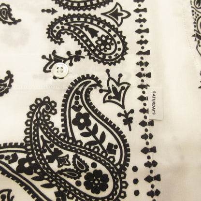 MIYAGIHIDETAKA | ミヤギヒデタカ Bandana SS shirt 半袖シャツ BBG-55700-A ×Saturdays NYC サイズ：L