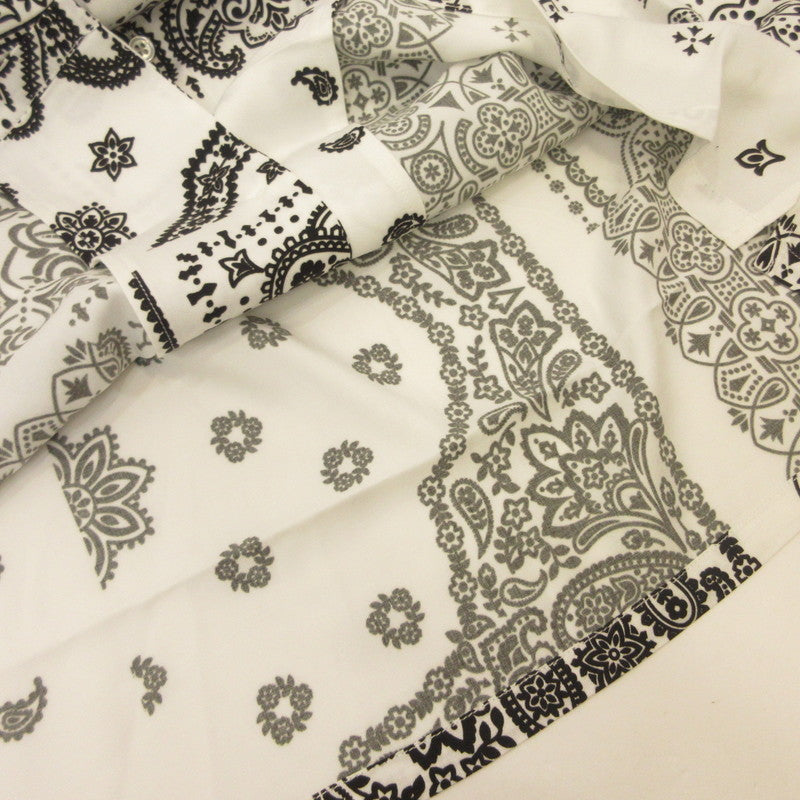 MIYAGIHIDETAKA | ミヤギヒデタカ Bandana SS shirt 半袖シャツ BBG-55700-A ×Saturdays NYC サイズ：L