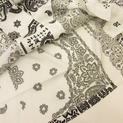 MIYAGIHIDETAKA | ミヤギヒデタカ Bandana SS shirt 半袖シャツ BBG-55700-A ×Saturdays NYC サイズ：L
