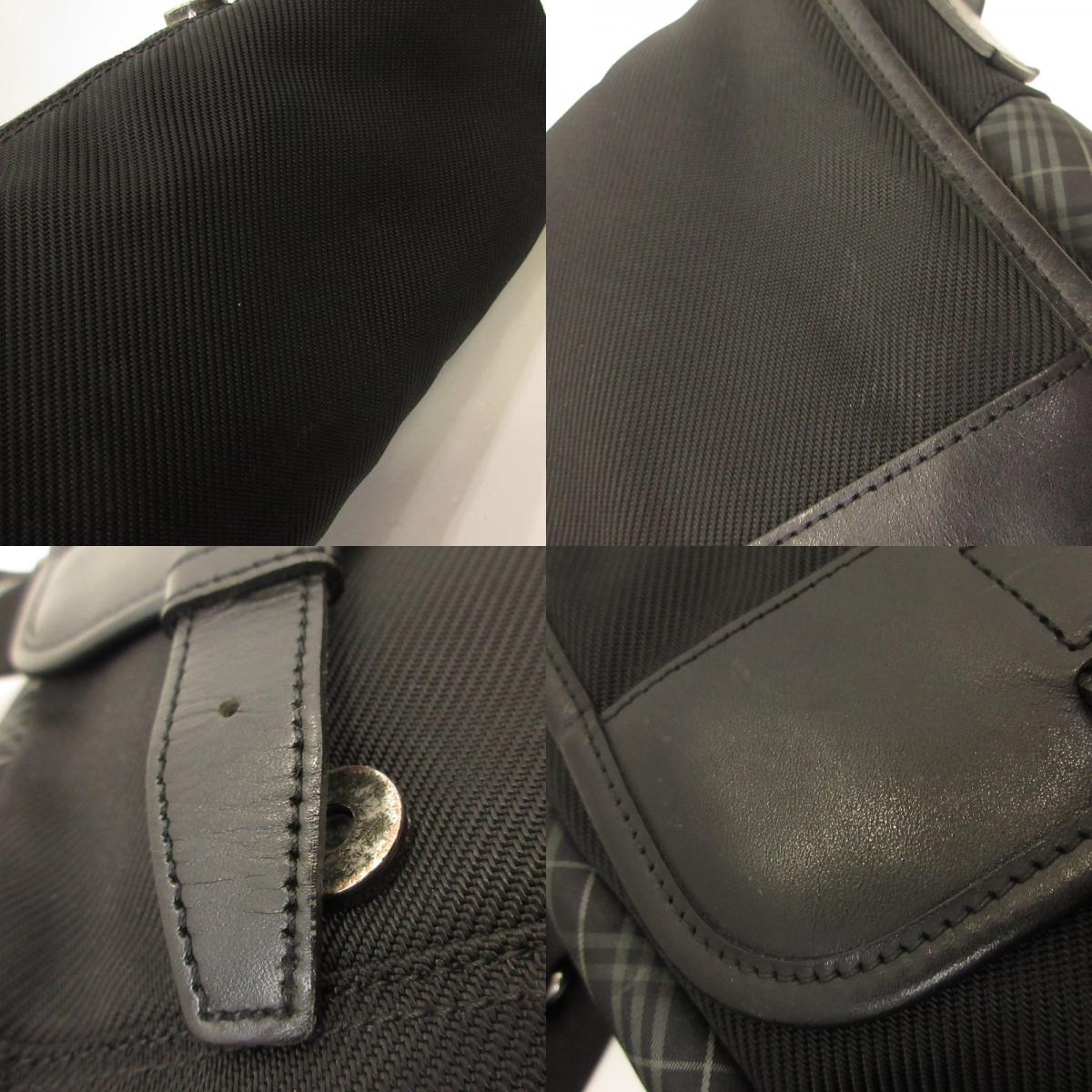 BURBERRY BLACK LABEL | バーバリーブラックレーベル メッセンジャーバッグ ブラック