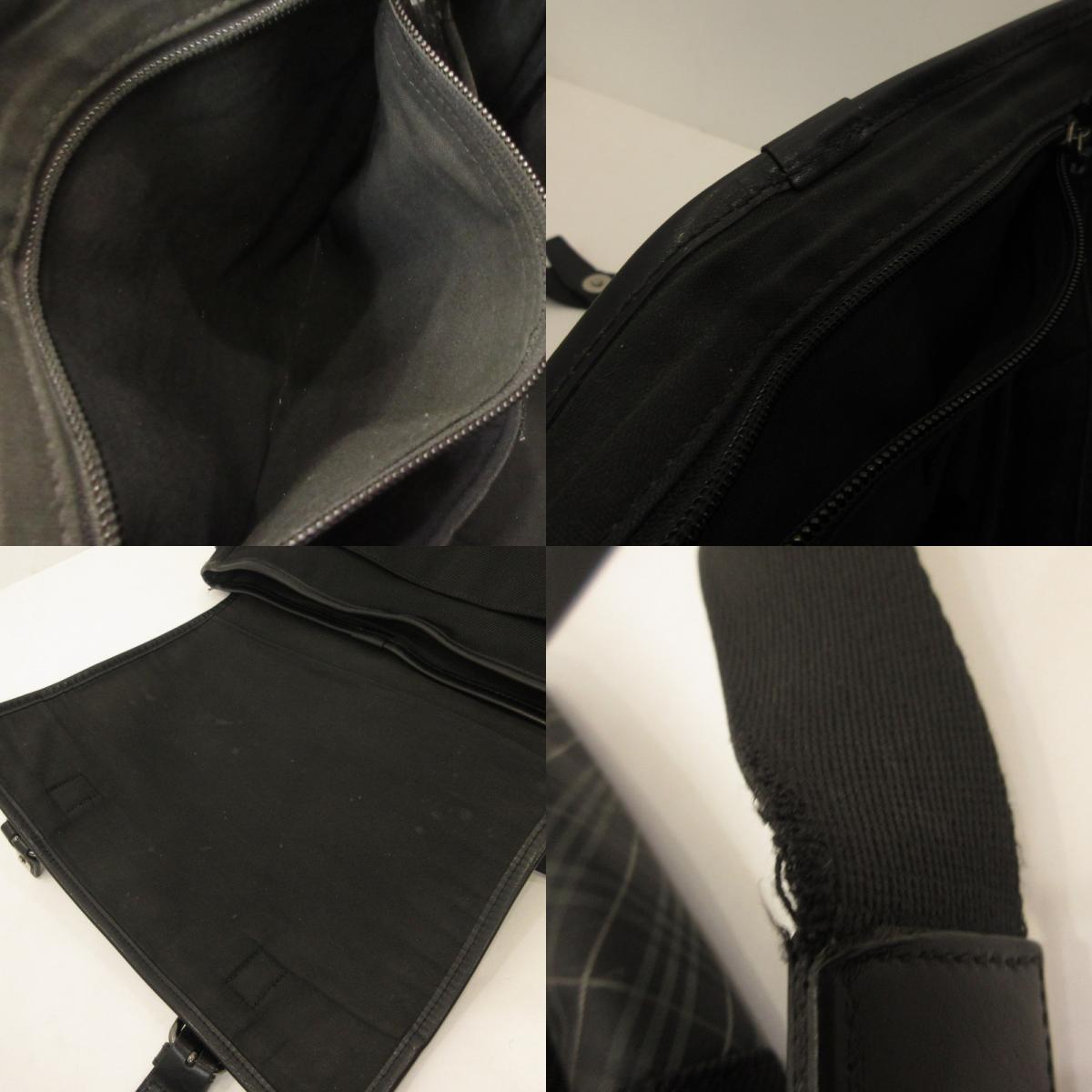 BURBERRY BLACK LABEL | バーバリーブラックレーベル メッセンジャーバッグ ブラック