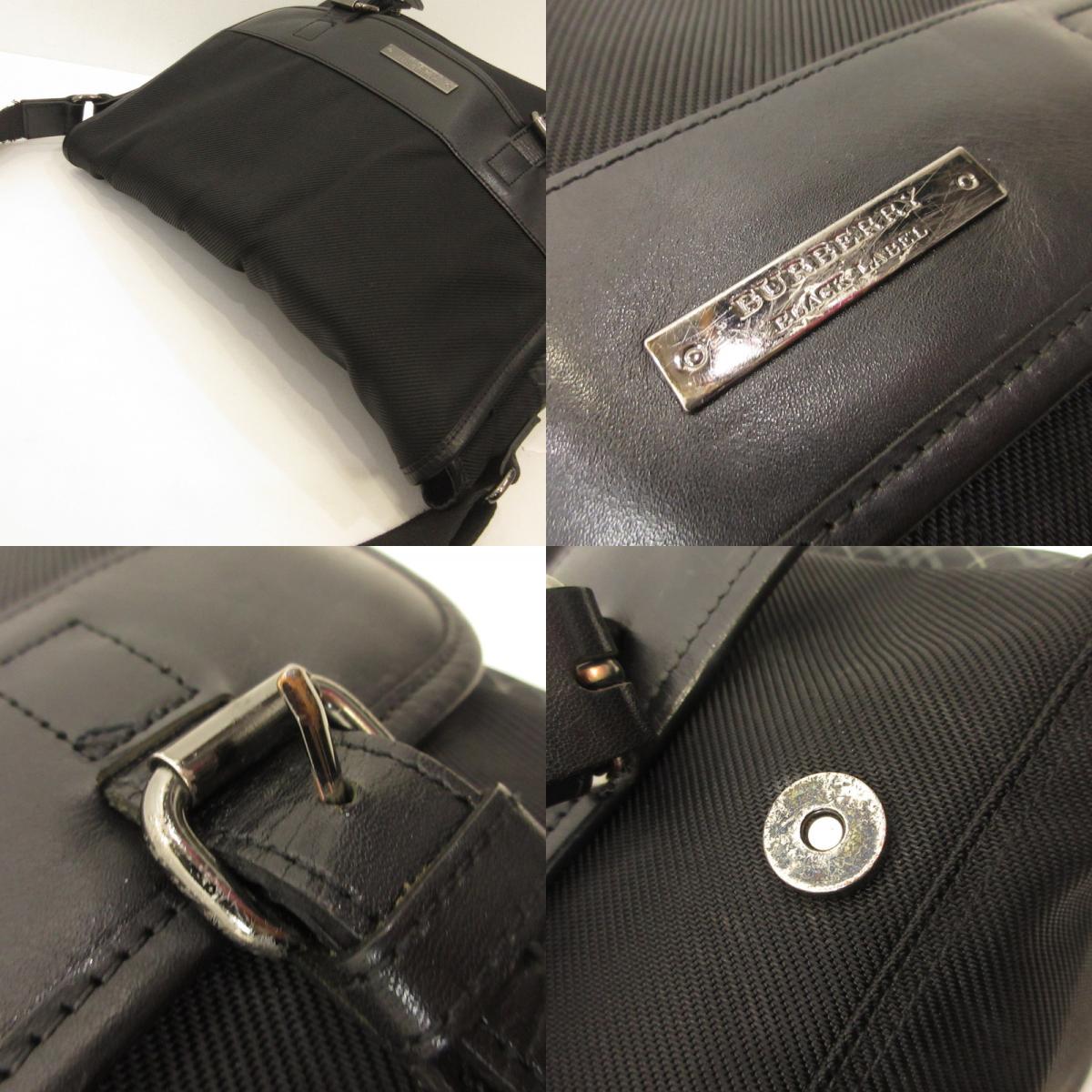 BURBERRY BLACK LABEL | バーバリーブラックレーベル メッセンジャーバッグ ブラック