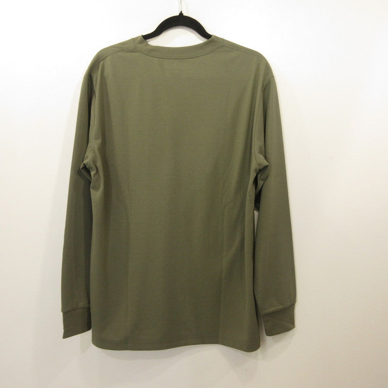 STANDARD CALIFORNIA | スタンダードカリフォルニア SD Tech Dry Active Logo Pocket Long Sleeve T 長袖Ｔシャツ カーキ サイズ：L