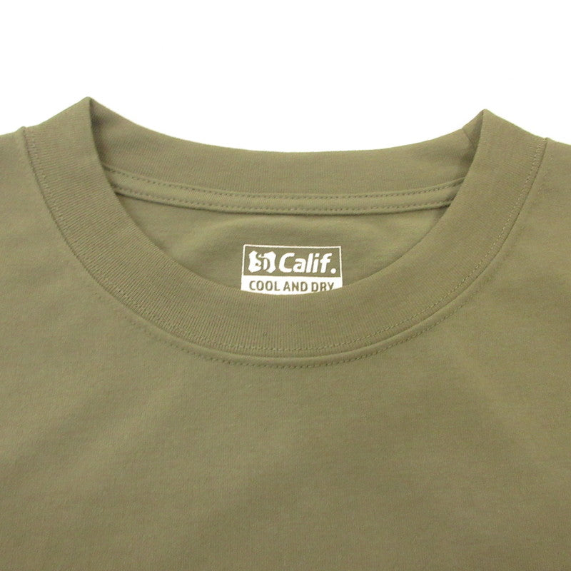 STANDARD CALIFORNIA | スタンダードカリフォルニア SD Tech Dry Active Logo Pocket Long Sleeve T 長袖Ｔシャツ カーキ サイズ：L