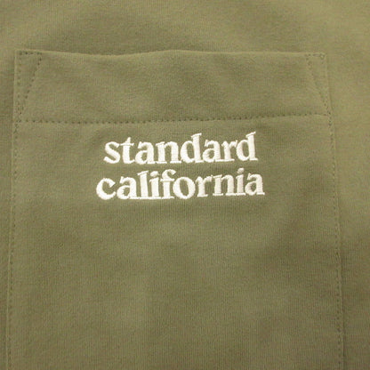 STANDARD CALIFORNIA | スタンダードカリフォルニア SD Tech Dry Active Logo Pocket Long Sleeve T 長袖Ｔシャツ カーキ サイズ：L