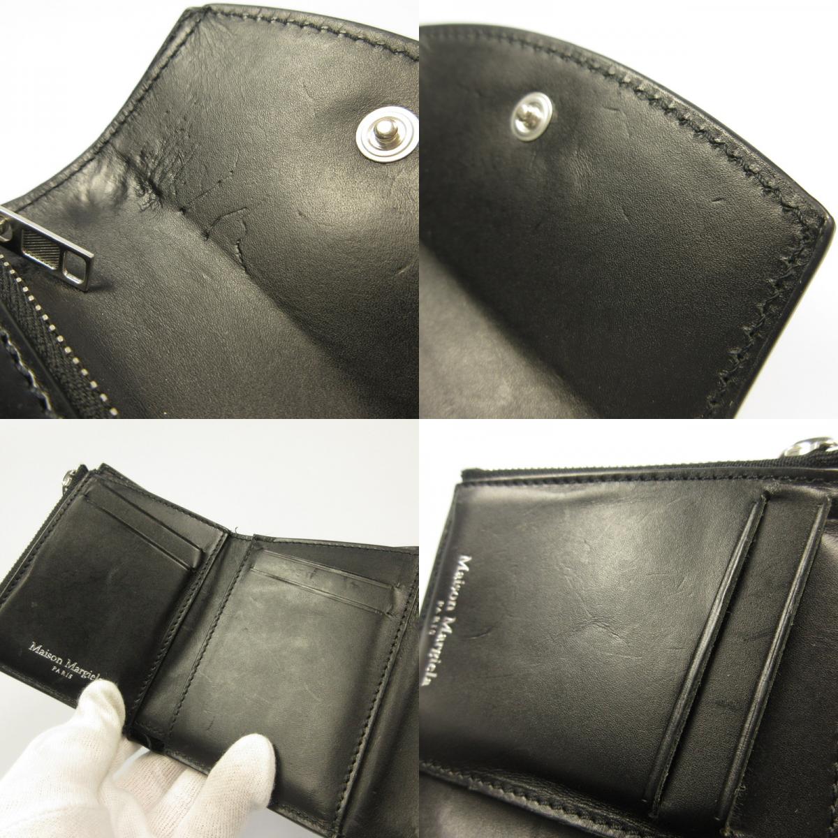 Maison Margiela | メゾンマルジェラ 三つ折り財布 S55UI0296 ブラック