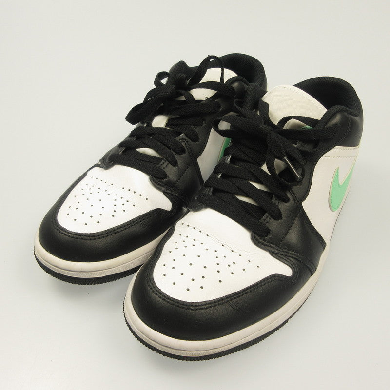 NIKE | ナイキ AIR JORDAN 1 LOW GREEN GLOW スニーカー 553558-131 ホワイト 26.5cm