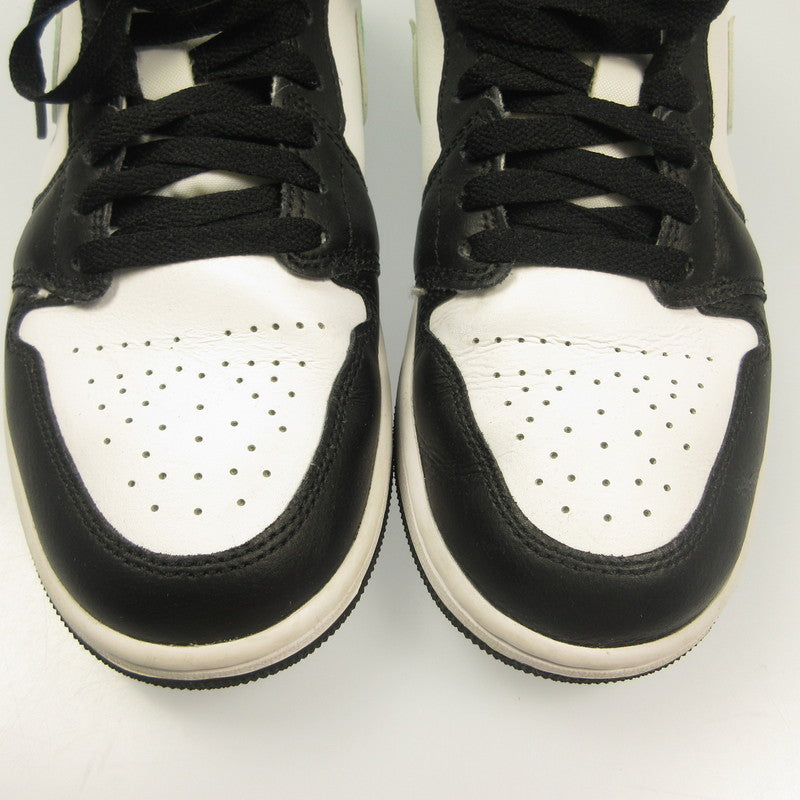 NIKE | ナイキ AIR JORDAN 1 LOW GREEN GLOW スニーカー 553558-131 ホワイト 26.5cm