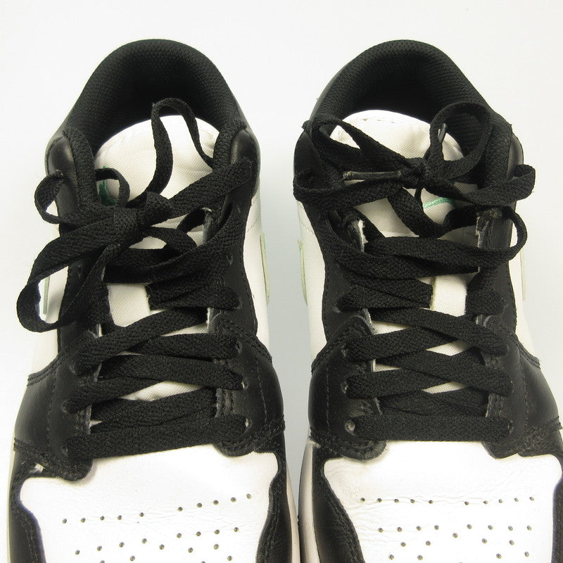 NIKE | ナイキ AIR JORDAN 1 LOW GREEN GLOW スニーカー 553558-131 ホワイト 26.5cm
