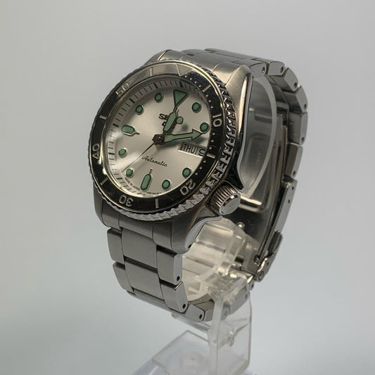 SEIKO | セイコー 5 SPORTS 腕時計 SBSA273 アナログ自動巻き シルバー