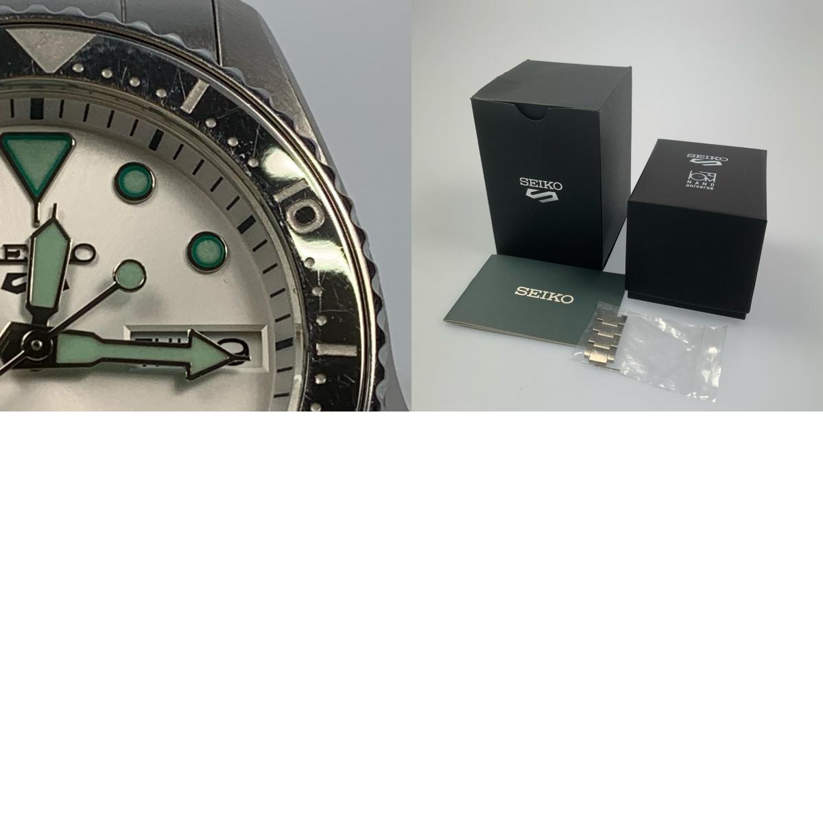 SEIKO | セイコー 5 SPORTS 腕時計 SBSA273 アナログ自動巻き シルバー