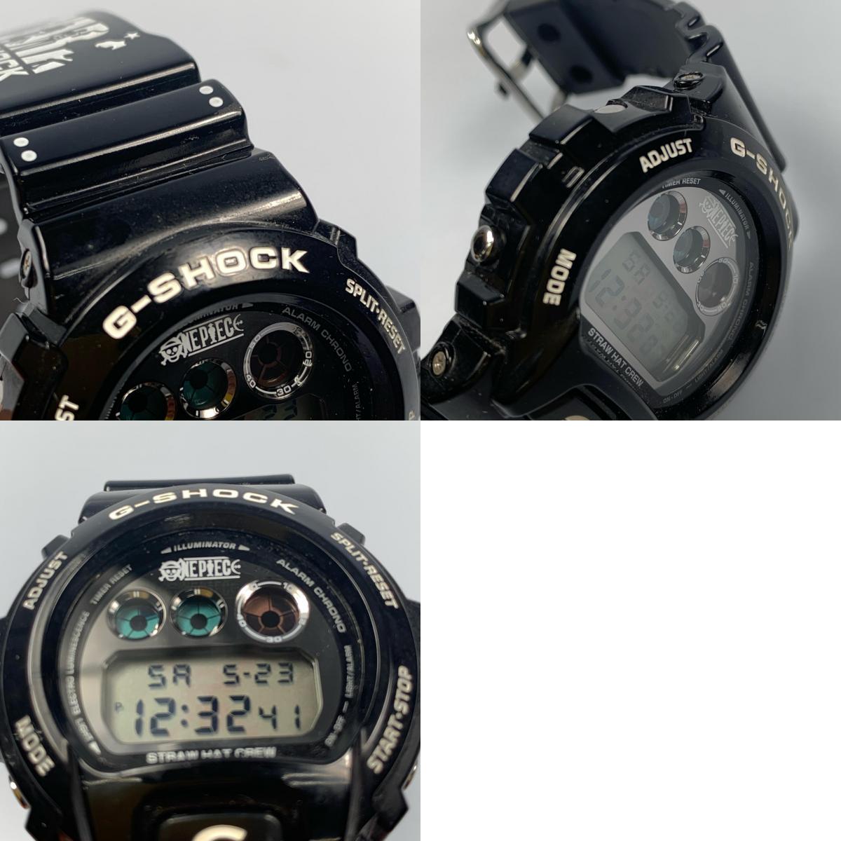 G-SHOCK | ジーショック 腕時計 DW-6900FS ×ONE PIECE ブラック