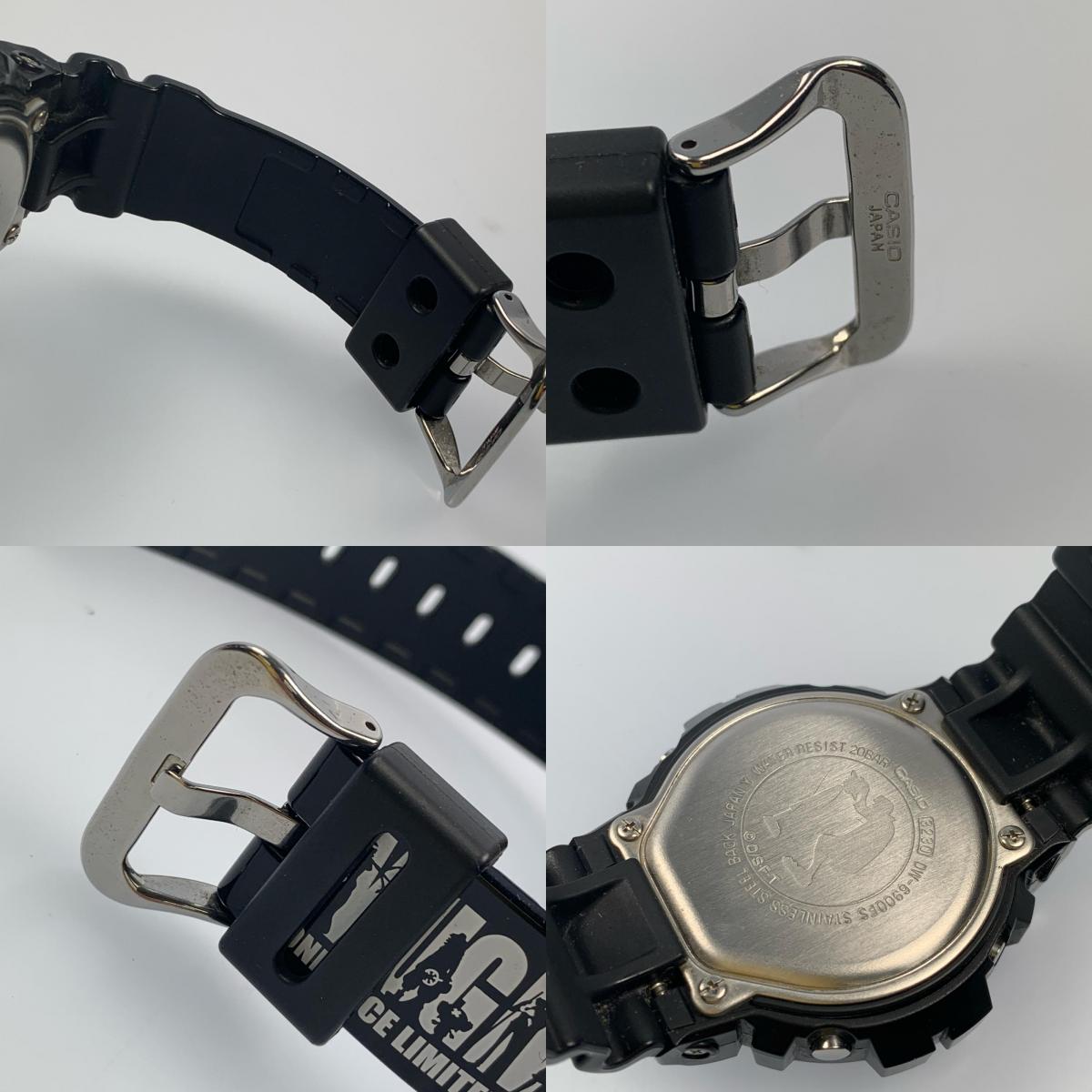 G-SHOCK | ジーショック 腕時計 DW-6900FS ×ONE PIECE ブラック