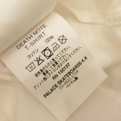 PALACE SKATEBOARDS | パレススケートボード DEATH NOTE T-SHIRT 半袖Ｔシャツ P28TS129 ×DEATH NOTE ホワイト サイズ：L