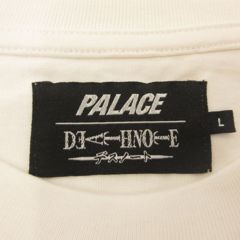 PALACE SKATEBOARDS | パレススケートボード DEATH NOTE T-SHIRT 半袖Ｔシャツ P28TS129 ×DEATH NOTE ホワイト サイズ：L