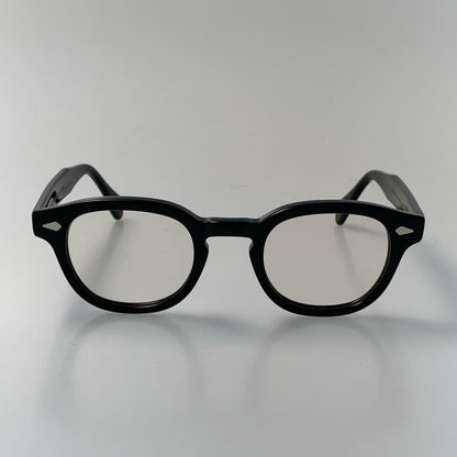 MOSCOT | モスコット LEMTOSH メガネ ｻｲｽﾞ:46□24 度入りレンズ ブラック