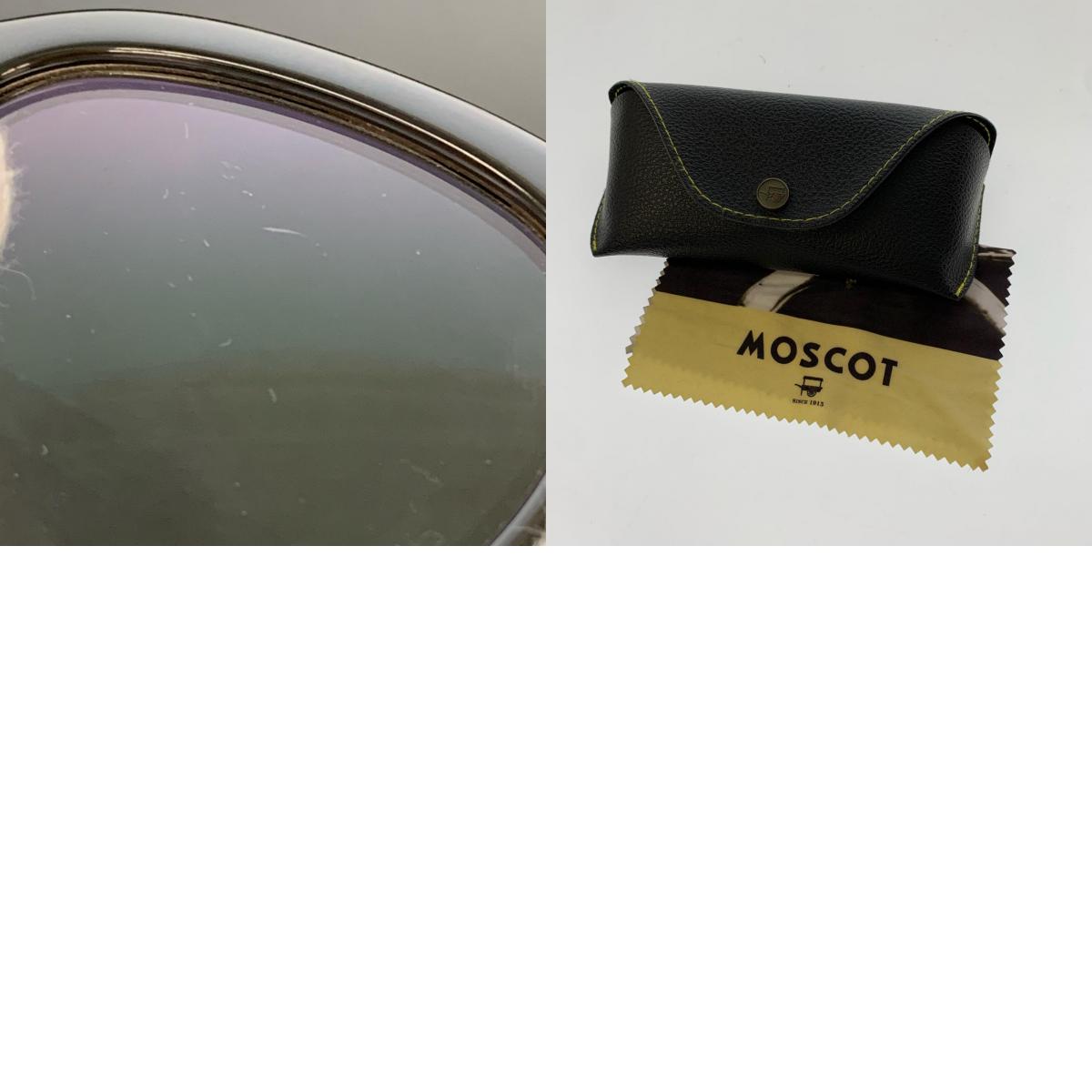 MOSCOT | モスコット LEMTOSH メガネ ｻｲｽﾞ:46□24 度入りレンズ ブラック