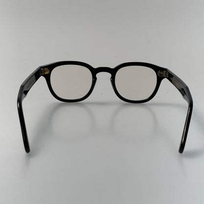 MOSCOT | モスコット LEMTOSH メガネ ｻｲｽﾞ:46□24 度入りレンズ ブラック