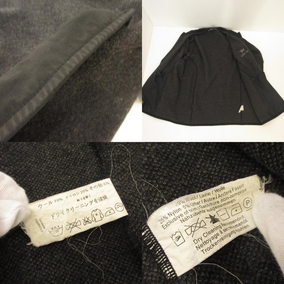 ARC'TERYX | アークテリクス WOOL COMBINATION JACKET その他トップス 159560707 チャコールグレー サイズ：L
