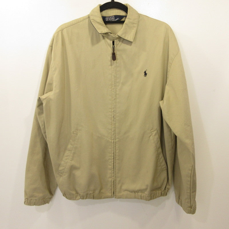 POLO RALPH LAUREN | ポロ・ラルフローレン スイングトップ 年式:80-90s ベージュ サイズ：S