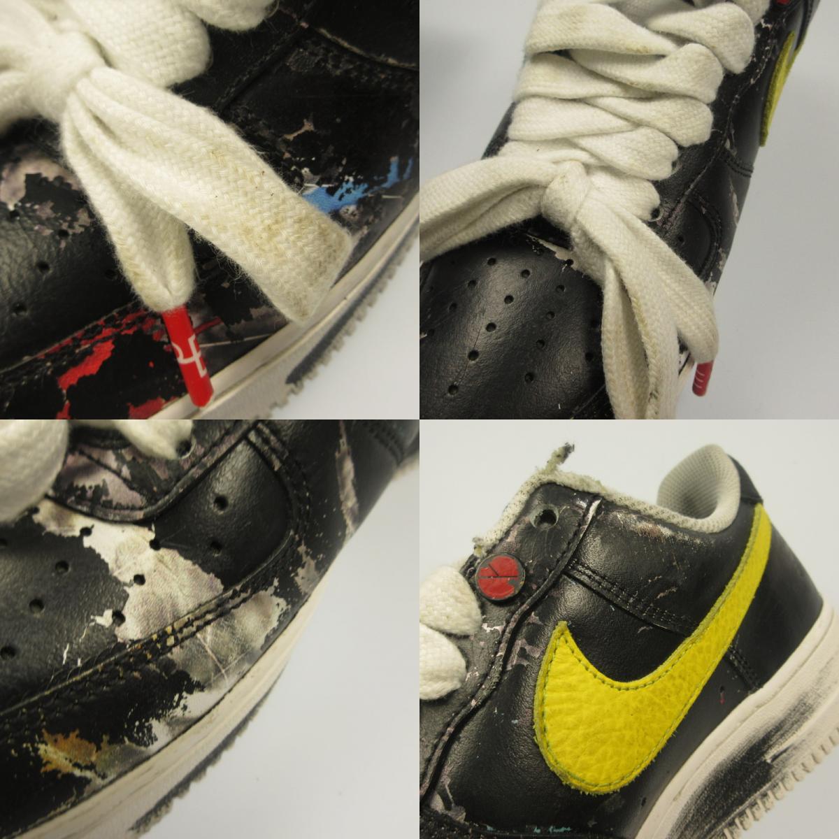 NIKE | ナイキ Air Force 1 Low '07 Para-Noise 3.0 スニーカー AQ3692-004 ×PEACEMINUSONE ブラック 27cm