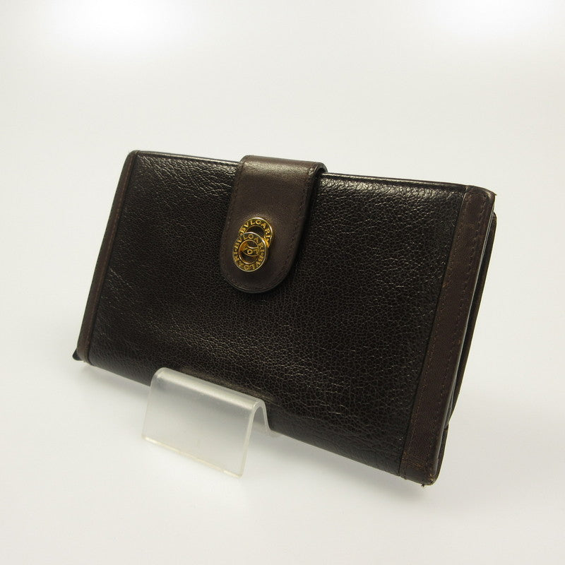 BVLGARI | ブルガリ ドッピオトンド 二つ折り財布 ブラウン