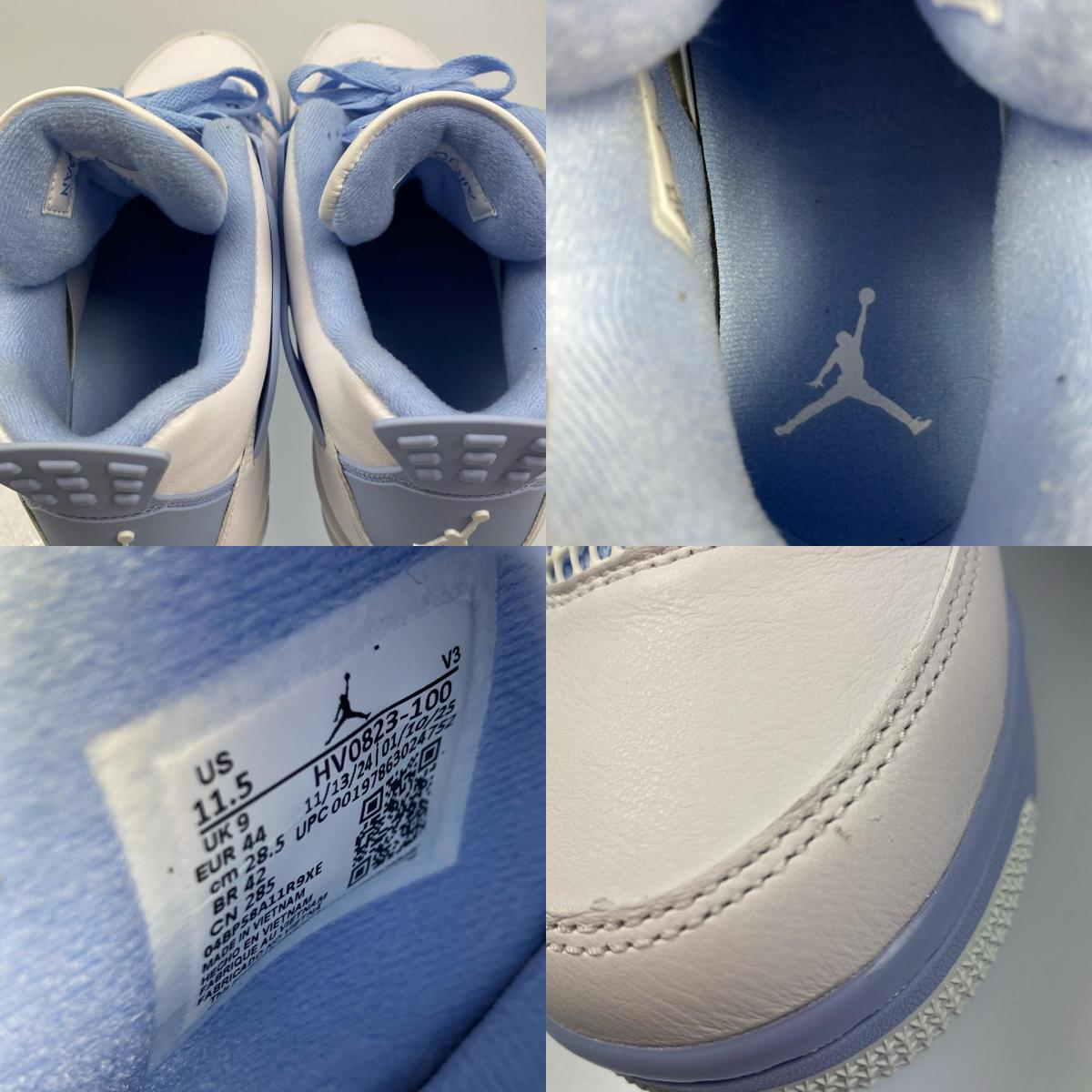 NIKE | ナイキ WMNS AIR JORDAN 4 スニーカー HV0823-100 2025S/S ウィメンズサイズ:28.5cm ホワイト 28.5cm【姫路東店】