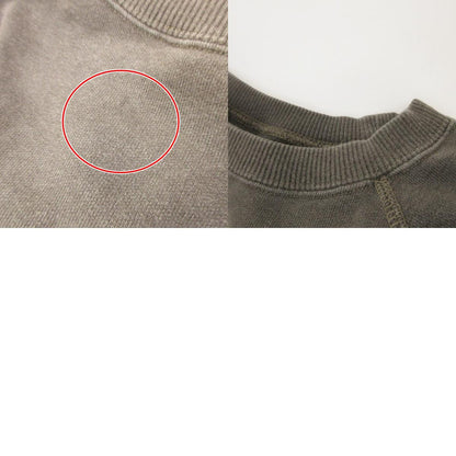 SHABBY SWEATSHIRT スウェット OA-AW24-JER-102-02 ブラウン サイズ：46【姫路東店】