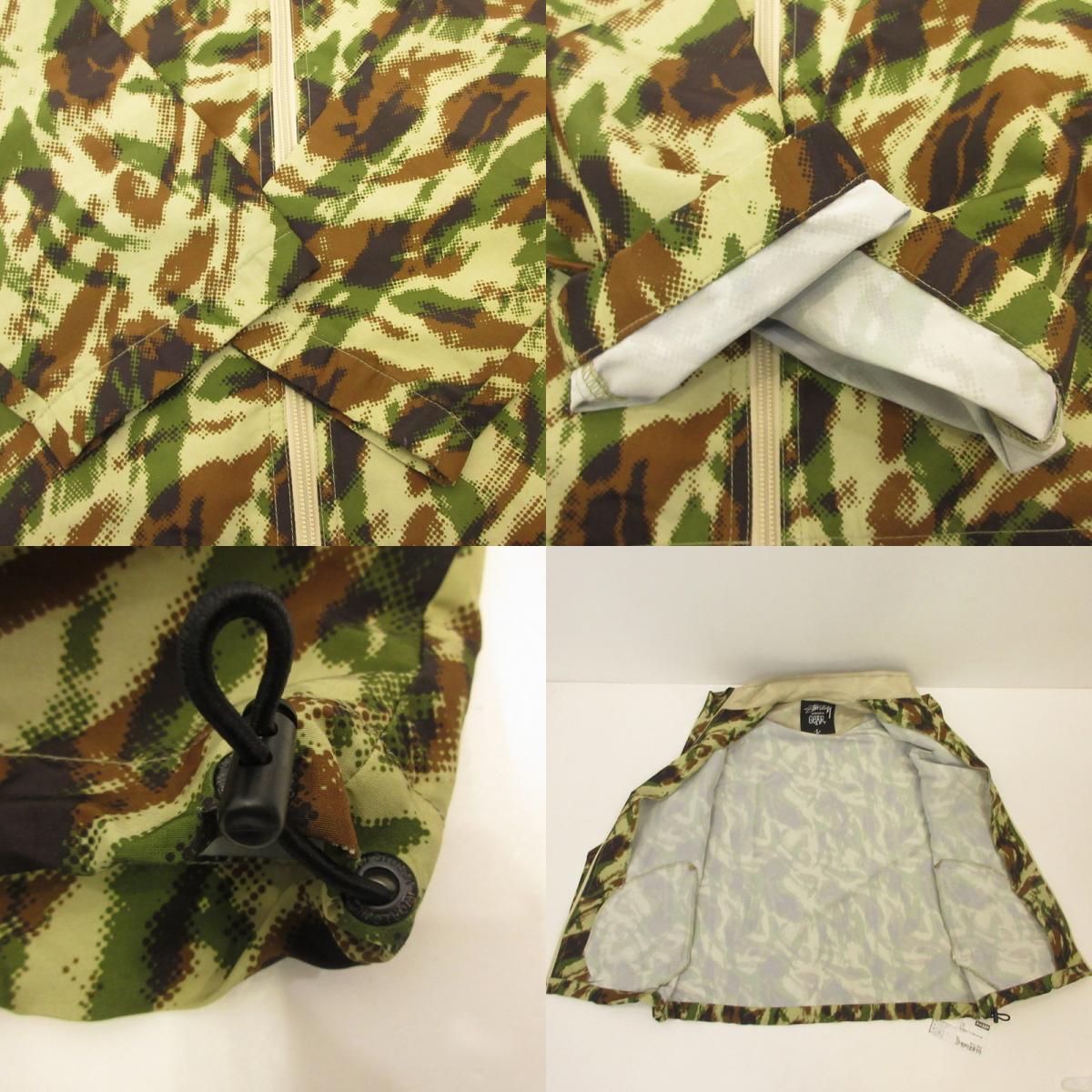 STUSSY | ステューシー ナイロンジャケット カモ サイズ：L