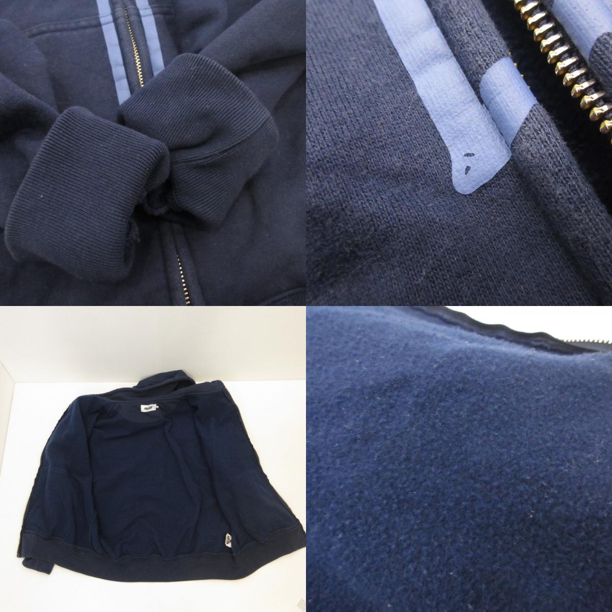 PALACE SKATEBOARDS | パレススケートボード BELIEVER ZIP HOOD パーカー ブルー サイズ：L
