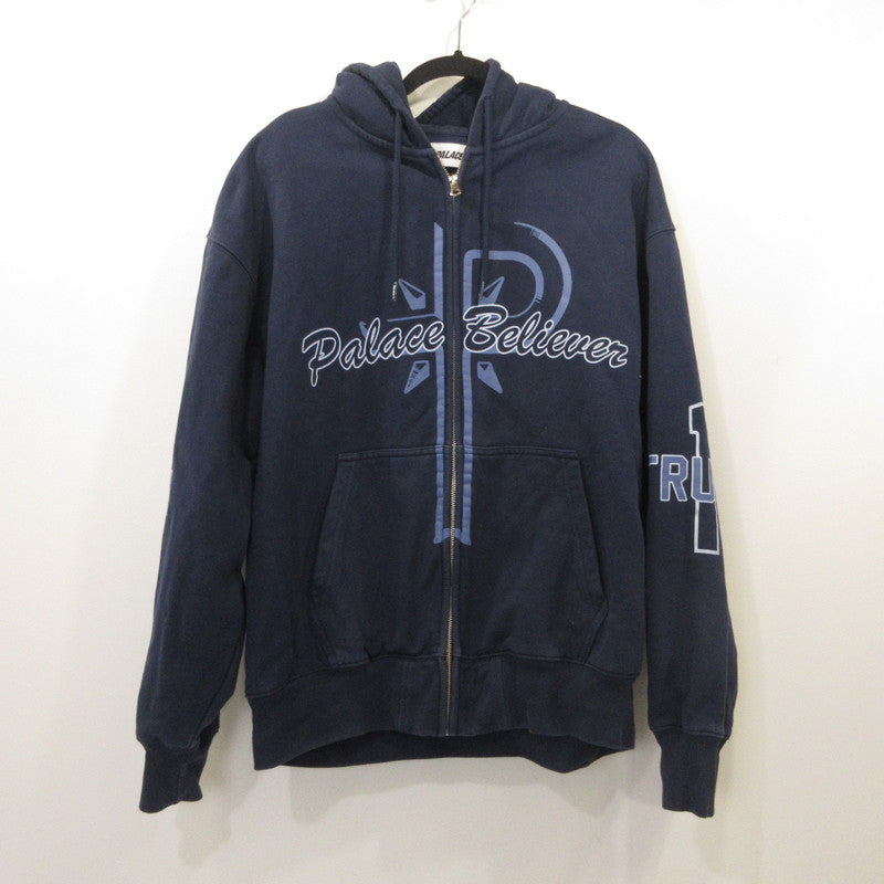 PALACE SKATEBOARDS | パレススケートボード BELIEVER ZIP HOOD パーカー ブルー サイズ：L