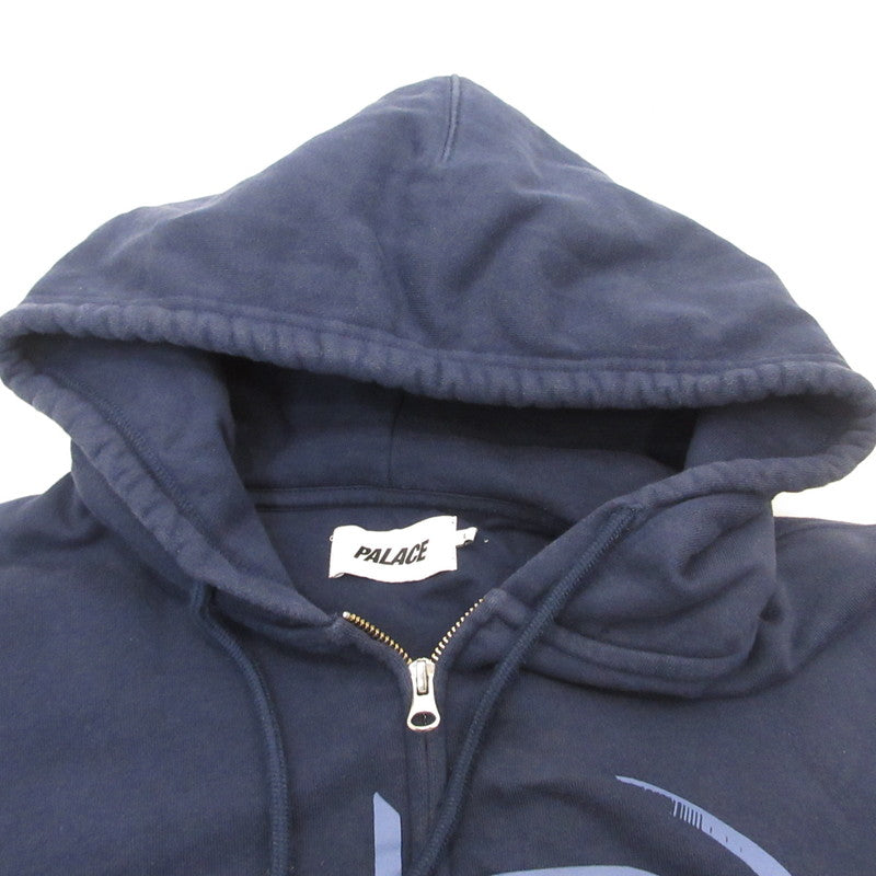 PALACE SKATEBOARDS | パレススケートボード BELIEVER ZIP HOOD パーカー ブルー サイズ：L