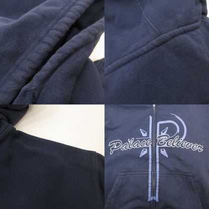 PALACE SKATEBOARDS | パレススケートボード BELIEVER ZIP HOOD パーカー ブルー サイズ：L