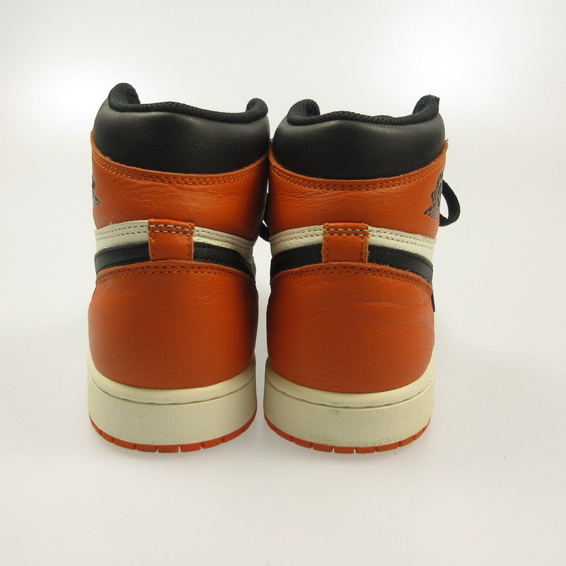 NIKE | ナイキ AIR JORDAN 1 OG SHATTERED BACKBOARD スニーカー DZ5485-008 オレンジ 28cm