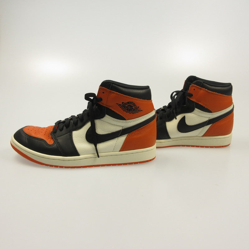 NIKE | ナイキ AIR JORDAN 1 OG SHATTERED BACKBOARD スニーカー DZ5485-008 オレンジ 28cm